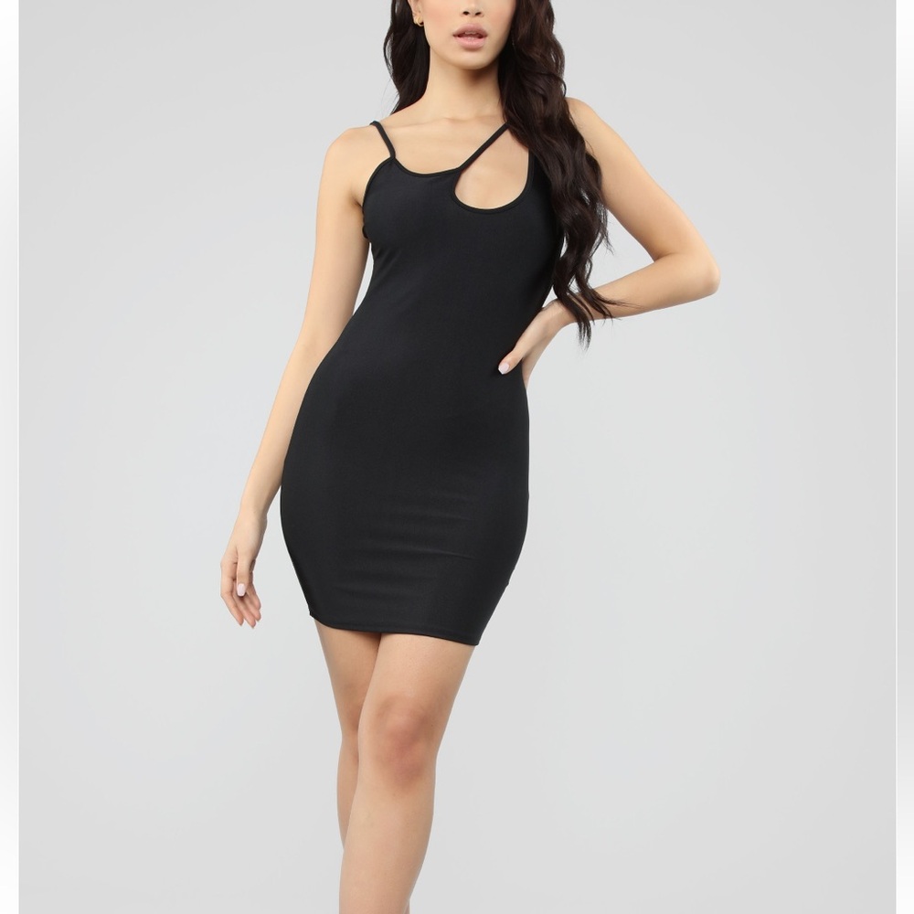 Fashion Nova Black mini dress New with out
